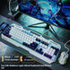 Keyboard Wired Mechanical Feeling Gaming Electronic Sports Desktop Computer Mute - Gadget Aliens 