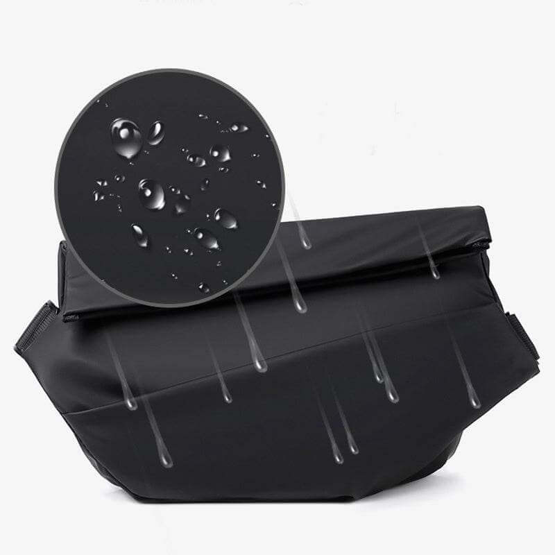 Functional Crossbody Bag Men Cool Motorcycle Sling Backpack Shoulder Chest Bag - Gadget Aliens