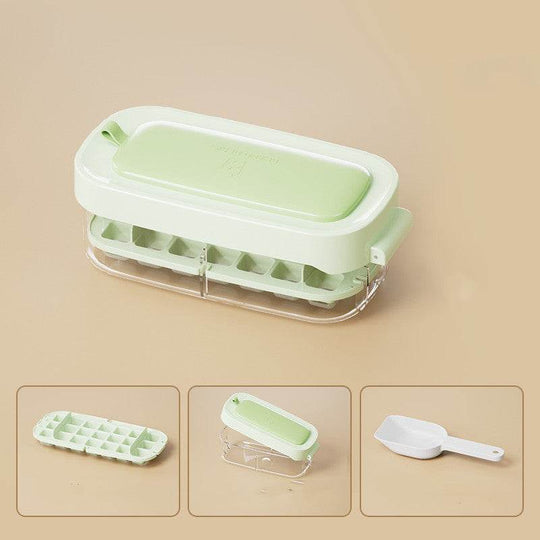 Ice Box Ice Cube Tray Grid High-Capacity Food Grade Kitchen Gadgets - Gadget Aliens 