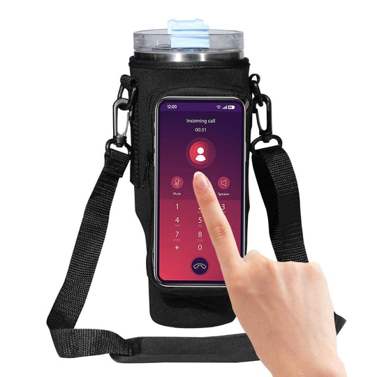 40oz Cup Cover Transparent Touch Screen Neoprene kitchen gadgets - Gadget Aliens 