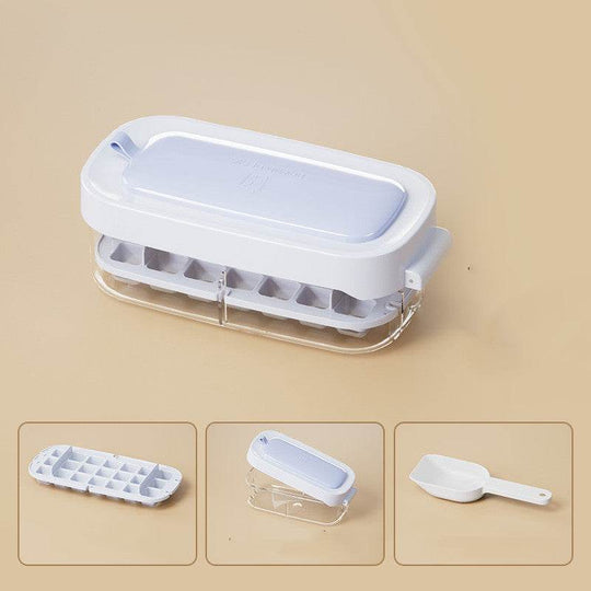 Ice Box Ice Cube Tray Grid High-Capacity Food Grade Kitchen Gadgets - Gadget Aliens 