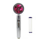 Propeller Driven Shower Head With Stop Button And Cotton Filter Turbocharged High Pressure Handheld Shower Nozzle - Gadget Aliens 