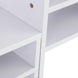 Computer Laptop Monitor Riser Stand Desktop Wooden Storage Organizer 3 Layer Shelf (White) - Gadget Aliens 