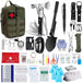 Wilderness Survival First Aid Outdoor Survival Emergency Kit