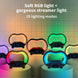 2024 New 6 In 1 Smart Remote Control Bluetooth-compatible Ambience Intelligent LED Table Lamp Multi-function Wireless Charger Night Light Bluetooth-compatible Speaker - Gadget Aliens 