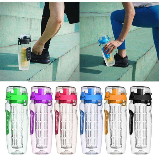 32Oz BPA-Free Fruit Infuser Water Bottle - Hydrate with Flavor - Gadget Aliens