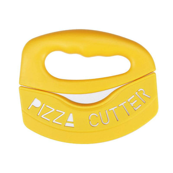 Stainless Steel Pizza Cutter With Protective Cover Kitchen Gadgets - Gadget Aliens 