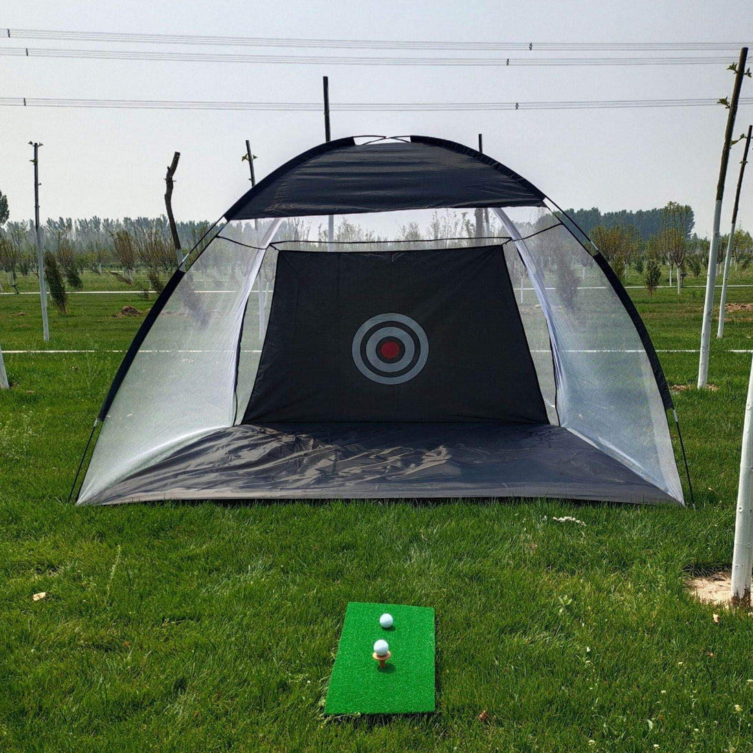 Golf Practice Net Tent Golf Hitting Cage Garden Grassland Practice Tent Golf Training Equipment Mesh Outdoor - Gadget Aliens