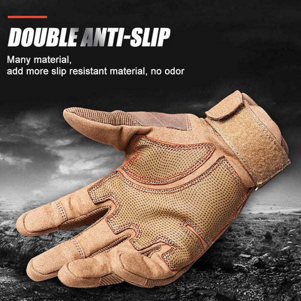 Tactical Gloves Army Military Men Gym Fitness Riding Half Finger Rubber Knuckle Protective Gear Male Tactical Gloves - Gadget Aliens 