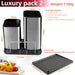Drainable Knife Chopping Board Holder Size Chopper Holder - Gadget Aliens 