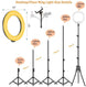 Ring Mobile Phone Holder Bracket Tripod Round Fill Light 3 Colors - Gadget Aliens 