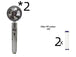 Propeller Driven Shower Head With Stop Button And Cotton Filter Turbocharged High Pressure Handheld Shower Nozzle - Gadget Aliens 