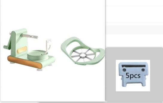 Hand-cranked Multifunctional Peeler Machine Home Peeler Cutter Kitchen Slicer Tools With Gadgets Fruit Corer Kitchen Gadgets - Gadget Aliens