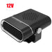 3 In 1 Car Heater Defogger Plug In Cigarette Lighter Mini Car Heater Defroster ABS Car Heaters Fan Defogger Anti-Fog