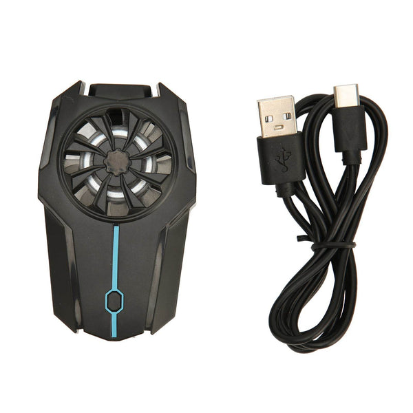 Phone Cooling Fan Super Silent Mobile Phone Radiator Cooler Clip for Playing Games Watching Videos - Gadget Aliens