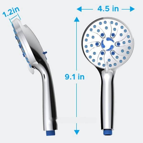 Handheld With 2 Gear Spray Gun 5 Gear Supercharged Shower - Gadget Aliens