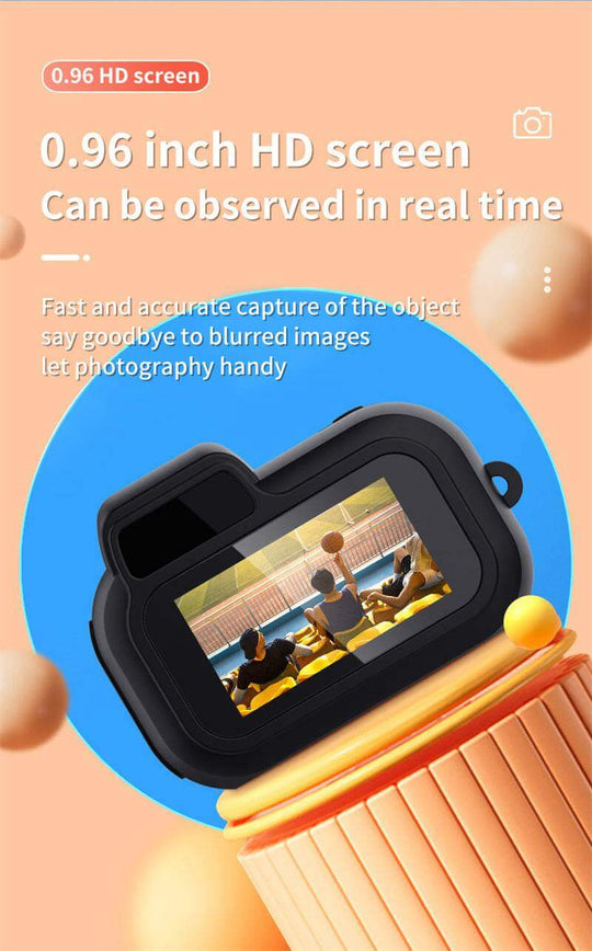 Retro Mini Camera With Screen Indoor Home Outdoor 1080p HD Portable Very Small Camera Video Support Holiday Gifts - Gadget Aliens 