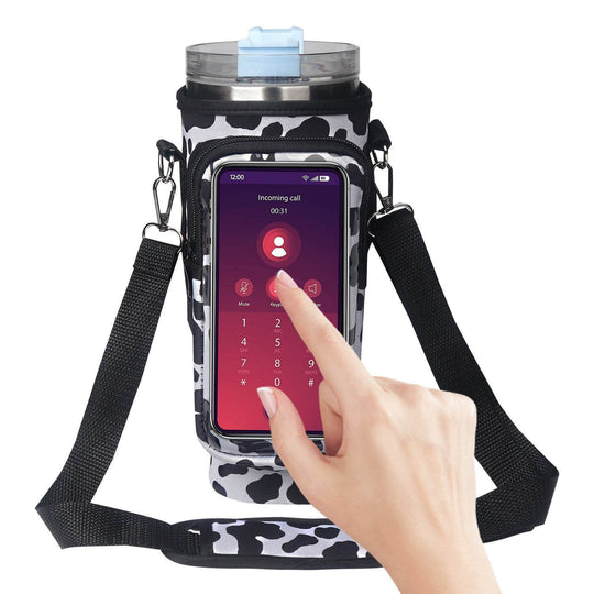 40oz Cup Cover Transparent Touch Screen Neoprene kitchen gadgets - Gadget Aliens 