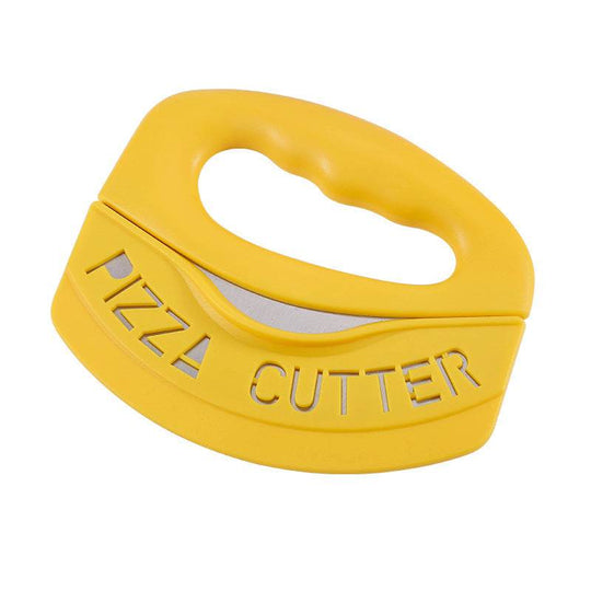 Stainless Steel Pizza Cutter With Protective Cover Kitchen Gadgets - Gadget Aliens 