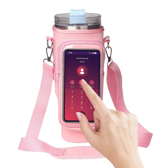 40oz Cup Cover Transparent Touch Screen Neoprene kitchen gadgets - Gadget Aliens 