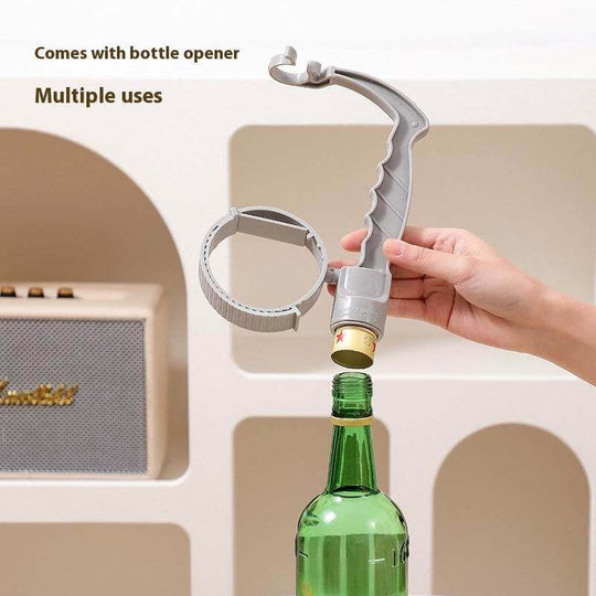 Beverage Bottle Inverted Cup Handle Non-slip Overflow Kitchen Gadgets - Gadget Aliens 