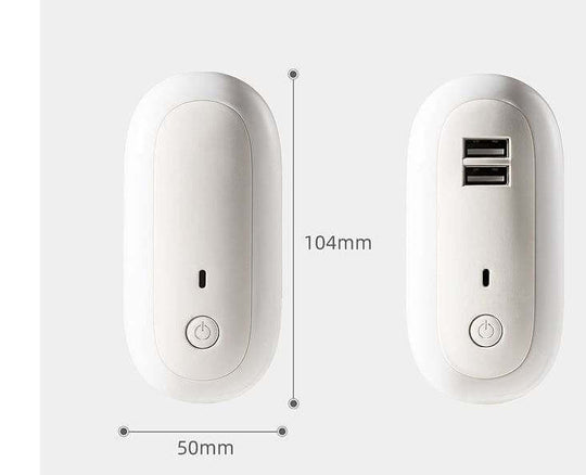 USB Remote Control Wall Lamp Timing Dimming Night Light Simple Bedroom Living Room Corridor LED Wall Lamp Socket - Gadget Aliens 