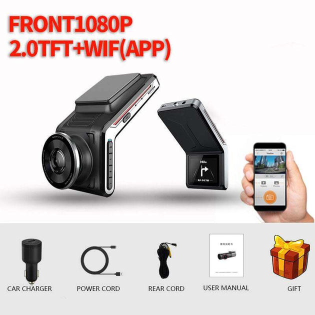 2K Dash Cam WiFi Car Camera - Gadget Aliens 