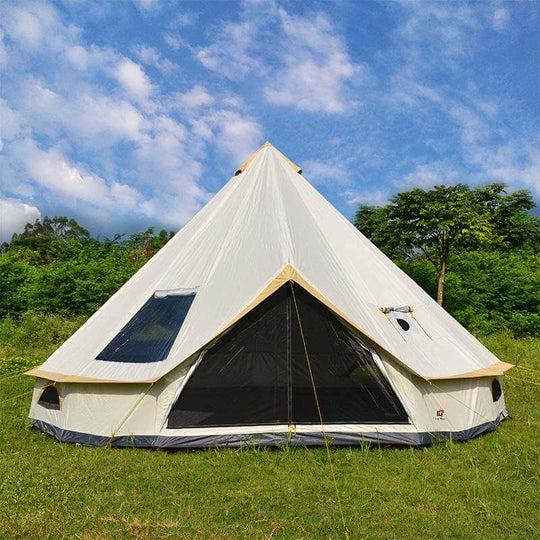 Yurt Tent Outdoor Camping Pyramid Chimney Sunscreen - Gadget Aliens 