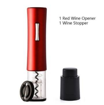 Electric Wine Opener Corkscrew Foil Cutter Set Automatic High-end Bottle Opener For Wine Kitchen Gadgets Can Opener - Gadget Aliens 