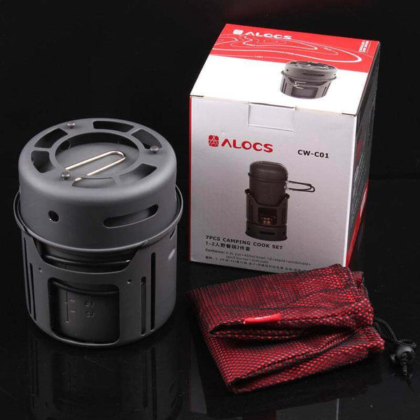 Small Outdoor Camping Cookware Set - Gadget Aliens 