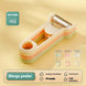 3 In 1 Cheese Grater Portable Handheld Stainless Steel Vegetable Grater Kitchen Tools Efficient Food Graters Home Kitchen Gadgets - Gadget Aliens 