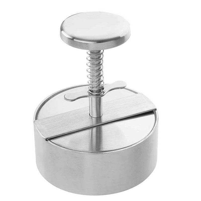 Stainless Steel Patties Mould Burger Meat Press Kitchen Gadgets - Gadget Aliens