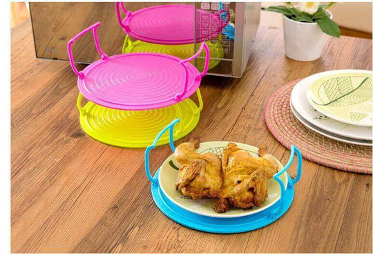 Multifunctional Microwave Layered Steaming Rack Kitchen Gadgets - Gadget Aliens 