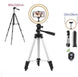 Ring Mobile Phone Holder Bracket Tripod Round Fill Light 3 Colors - Gadget Aliens 