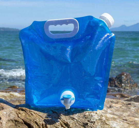 PVC Outdoor Camping Hiking Foldable Portable Water Bags Container - Gadget Aliens 