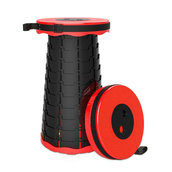 Outdoor Fishing Line Portable Telescopic Stool Multifunctional Plastic Folding Stool - Gadget Aliens