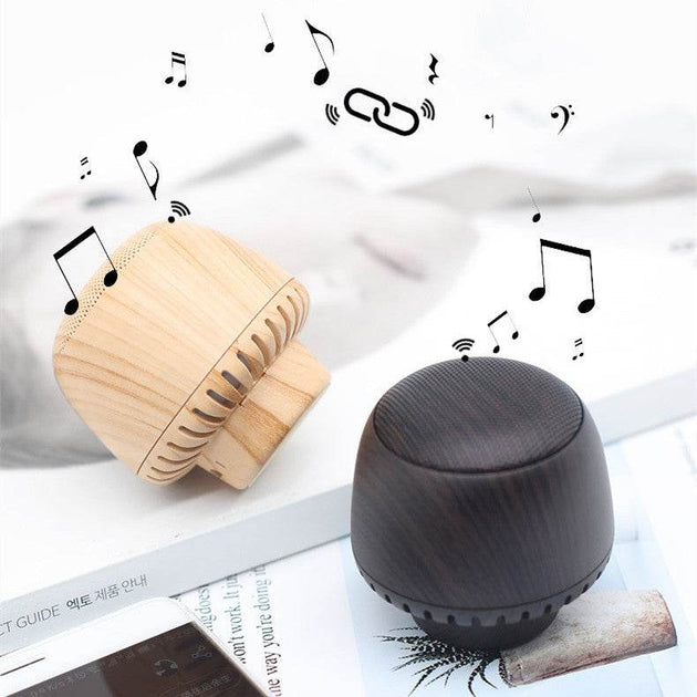 Portable Mushroom Small Audio TWS Pair Box LED With Night Light - Gadget Aliens 