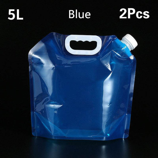 PVC Outdoor Camping Hiking Foldable Portable Water Bags Container - Gadget Aliens 