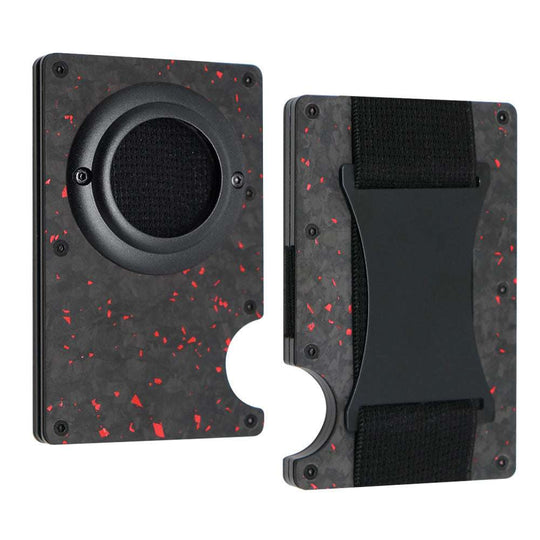 Tracker Card Holder Spot Forged Carbon Air Tag