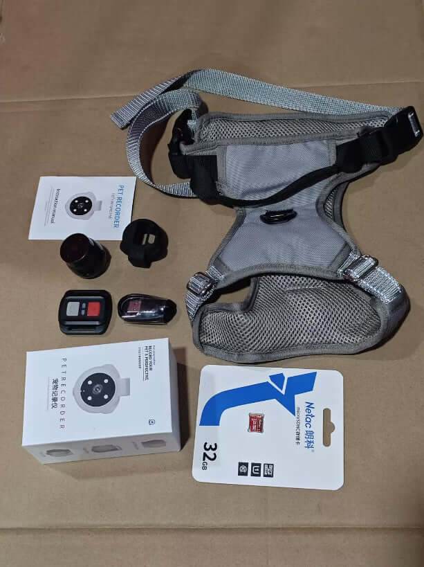 Pets Recorder Pet Tracker Collar Dogs And Cats Viewing Angle Motion Recording Camera Action Camera With Video Records Cat Collars Camera Sport Pet Products - Gadget Aliens 